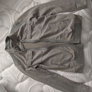 Calvin Klein Slick Sweater Jacket Mens